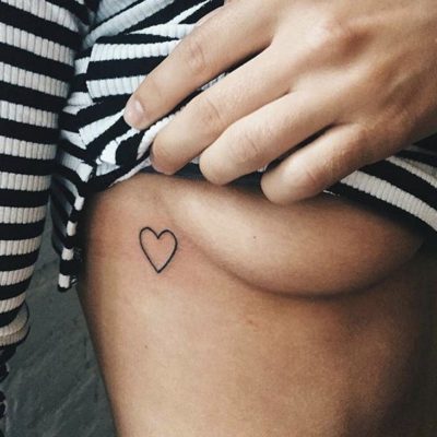 Srdce laska srdiecko docasne tetovanie