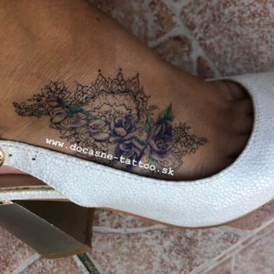 fialove kvetiny - ornamenty - docasne tetovanie 4
