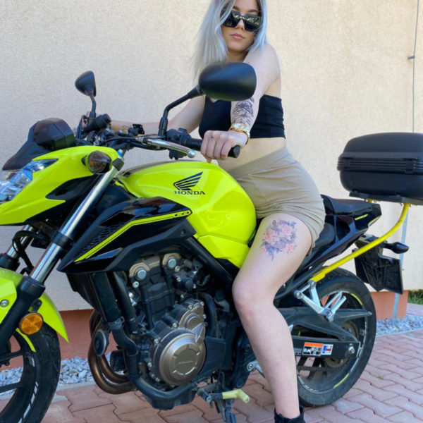 docasne tetovanie galria motorka