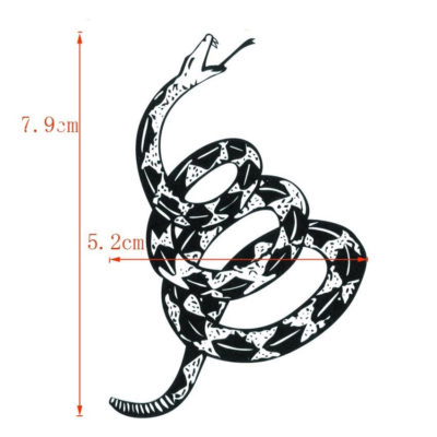 had - snake dočasné tetovanie 2